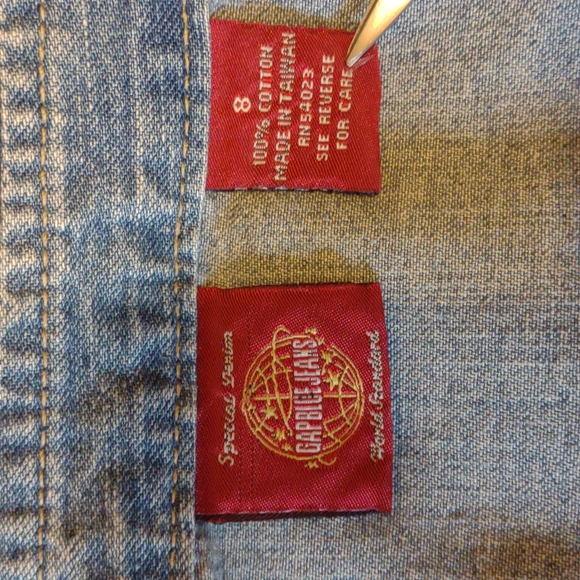 Vintage 80s/90s GAP Jeans Button Front Denim Dress - Picture 7 of 7